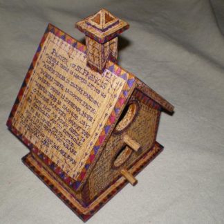 Prayer of St. Francis Birdhouse