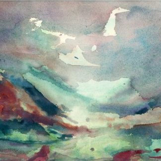 Blue and Magenta Storm