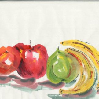 Two Bananas & Apple