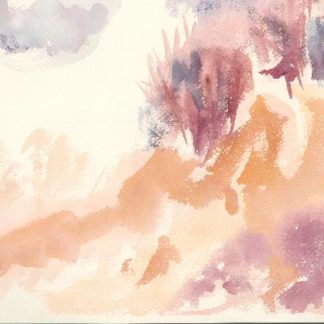 Blue Lavender Landscape 2